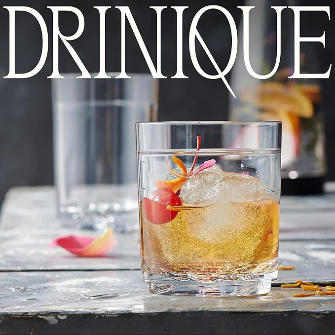 Drinique Unbreakable 14 Oz Drinking Glasses, Drinking Cups, Dishwasher Safe - Image 6