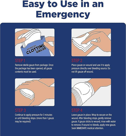 Adventure Medical Kits QuikClot Advanced Clotting Gauze - Image 6