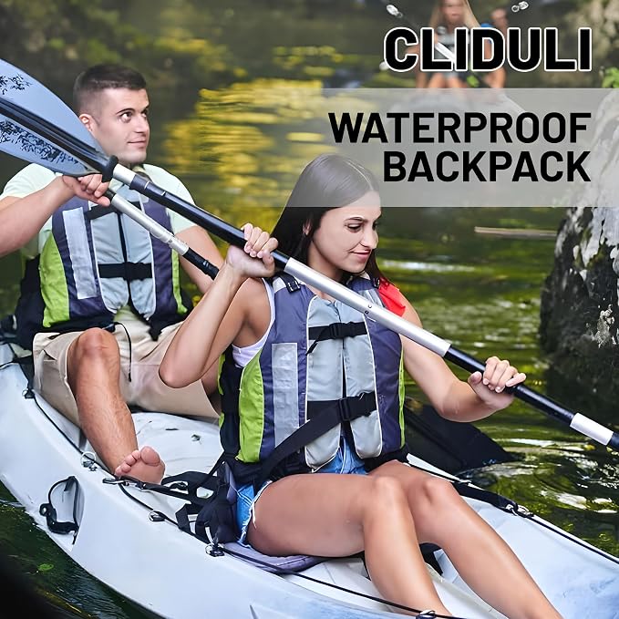 Waterproof Dry Bag, Sea Turtle Starfish Nautical Small Waterproof Backpack - Image 7