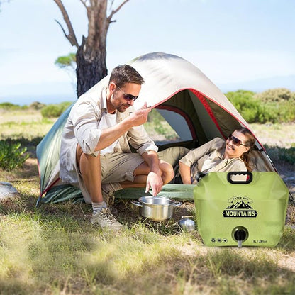 8L Collapsible Water Bag BPA-Free Foldable Water Container Leakproof Portable - Image 7