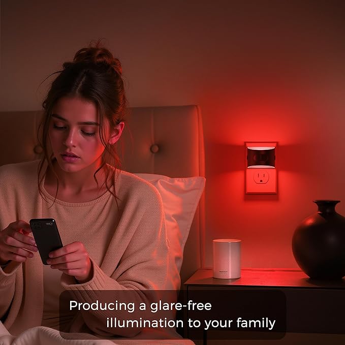 L LOHAS LED Night Light with Motion Sensor & Dusk to Dawn Sensor, Night Lights - Image 2