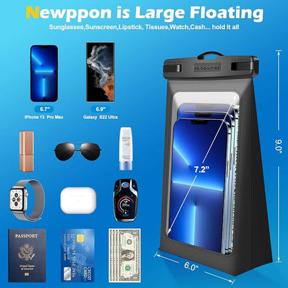 4 Pack Floating Waterproof Phone Pouch - Image 3