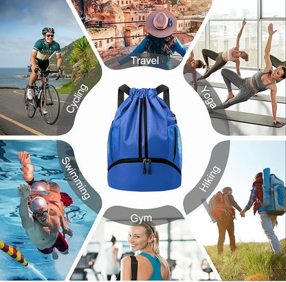 Hoedia Sports Drawstring Backpack - Image 6
