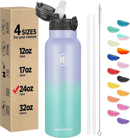 Han's Bottle Sports Water Bottle - 24 Oz by han%27s+bottle