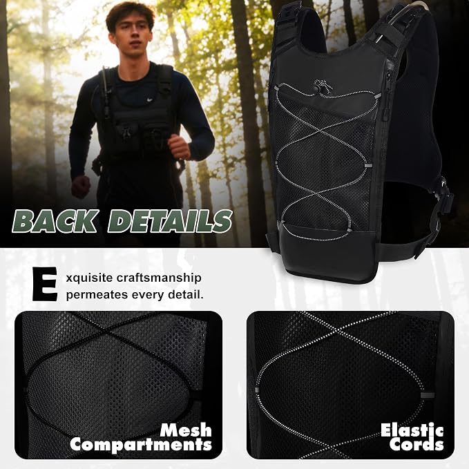 Hydration Running Vest Backpack - Image 7