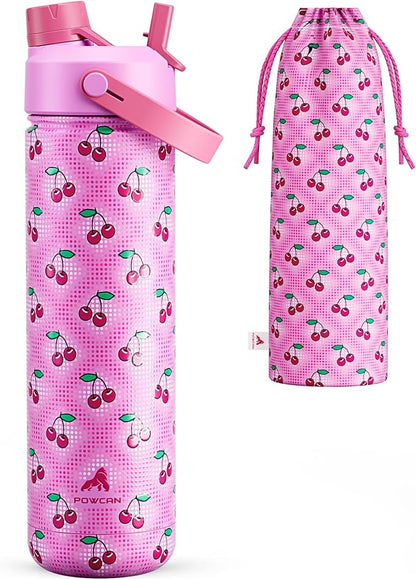 POWCAN 26 oz Insulated Water Bottle by POWCAN