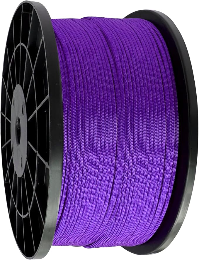 Paracord 550 lb, 7 Strand Paracord Rope 1000ft 4mm, Nylon Parachute Cord - Image 2