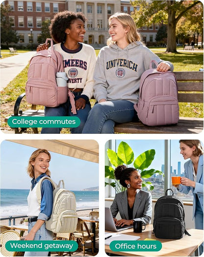 BAGSMART Womens Backpack Small Travel Laptop Backpack - Image 8