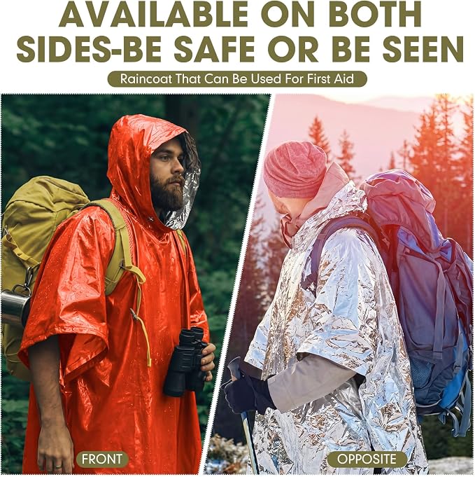 Tellegloww Emergency Ponchos - Image 3