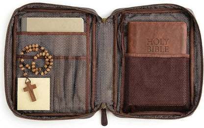 LEATHER VILLAGE Genuine Leather Bible Cover - Image 2