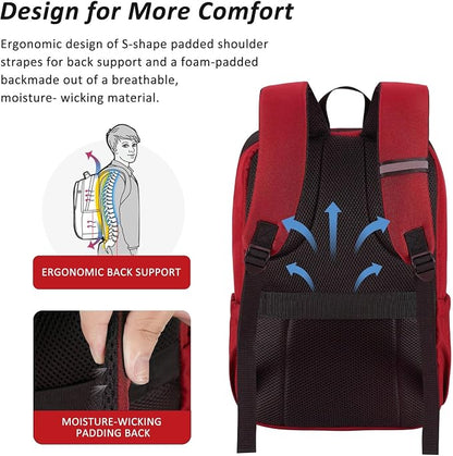 MAXTOP Deep Storage Laptop Backpack Business Anti-theft Backpacks College - Image 4