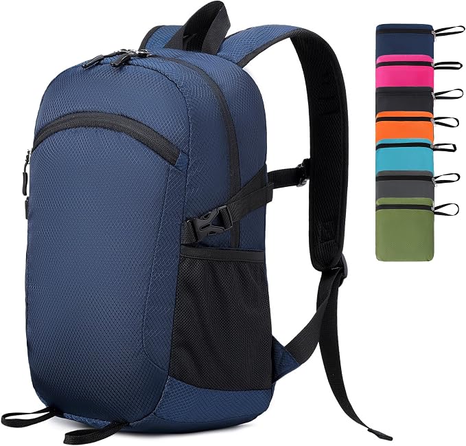 Lightweight Hiking Backpack 30L Packable Foldable Daypack Collapsible Travel by Unknown