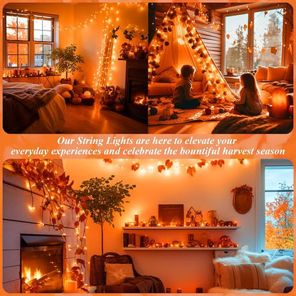 JMEXSUSS 66ft 200 LED Christmas String Lights Outdoor Indoor, Connectable - Image 6