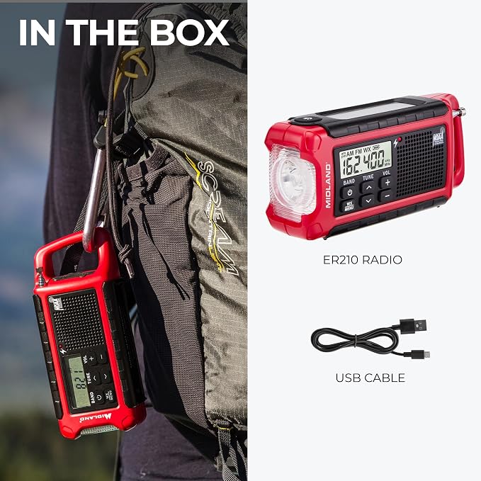 Midland ER210 NOAA Emergency Weather Radio - Image 7