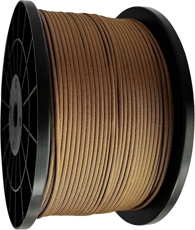 Paracord 550 lb, 7 Strand Paracord Rope 1000ft 4mm, Nylon Parachute Cord - Image 2