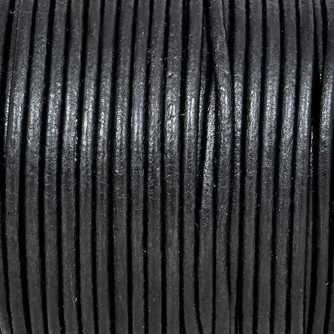 GENIQUE Real/Genuine Round Leather String Cord - Image 4
