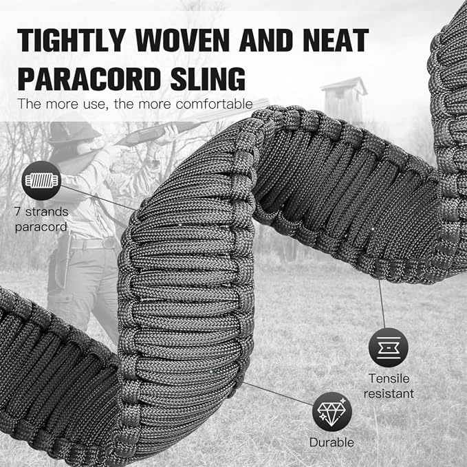 VVAAGG Two-Point Paracord Rifle Sling - Image 6