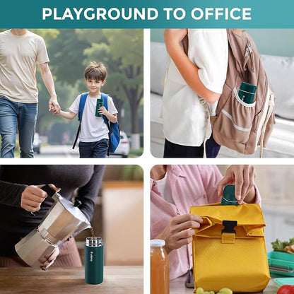 【Upgraded】Exllena Small Insulated Water Bottle 8 oz/250ml– Mini Insulated Water - Image 7