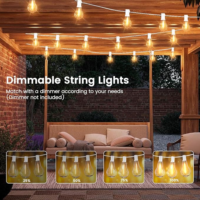 Outdoor String Lights LED String Lights - Image 2