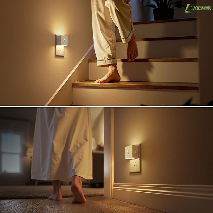 L LOHAS LED Night Light, Plug in Night Light - Image 3