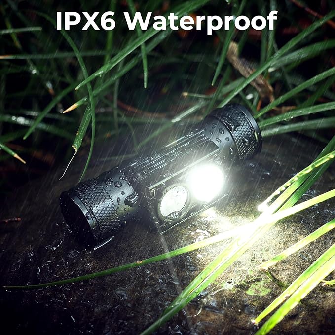 77outdoor LED Rechargeable Red Headlamp, H25LR / D25LR Powerful Lightweight - Image 6
