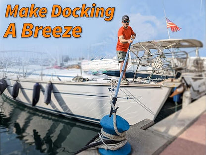 Boat Hook for Docking with Telescoping Extension Pole // Durable, Lightweight - Image 3