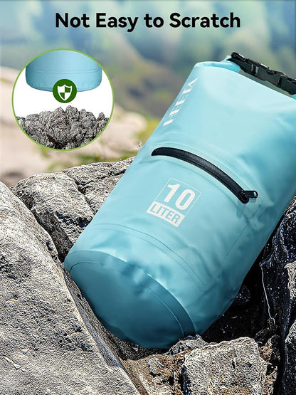 HEETA Waterproof Dry Bag with Front Zippered Pocket - Image 6