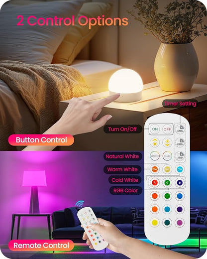 Rechargeable Light Bulbs with Remote Control, Battery Operated Light Bulbs - Image 6