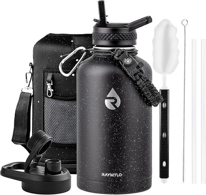 RAYMYLO 64oz Insulated Water Bottle, Triple Wall Vacuum Stainless Steel Water by RAYMYLO