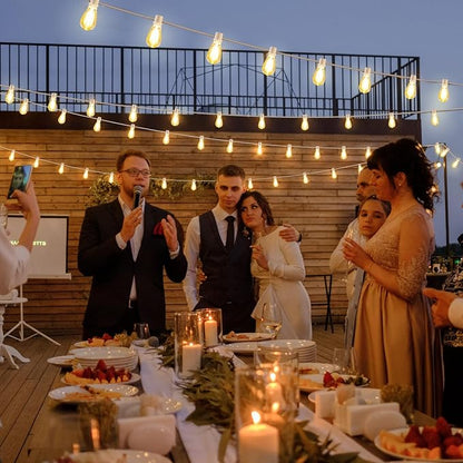 Larkvue 192FT LED Outdoor String Lights, Linkable Patio Light - Image 6