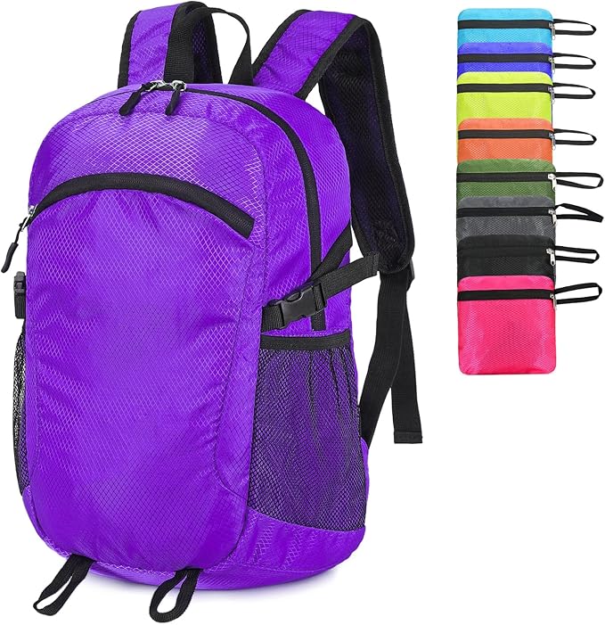 Small Hiking Backpack 15L Travel Lightweight Hiking Packable Daypack by SFIUYDS