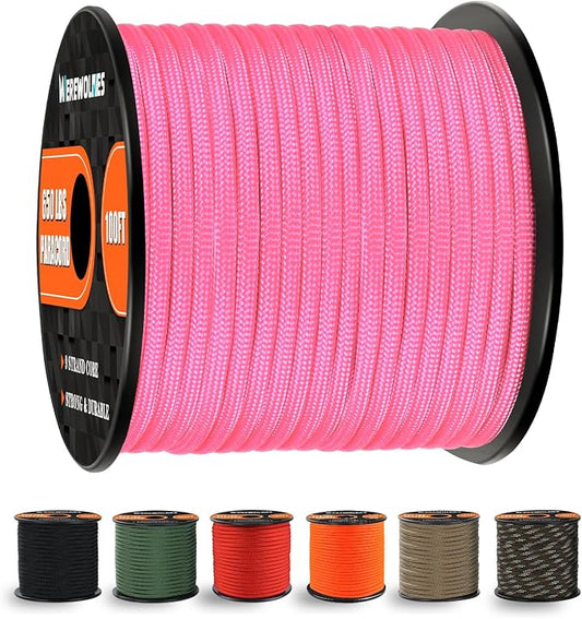 WEREWOLVES 650lb Paracord/Parachute Cord by WEREWOLVES