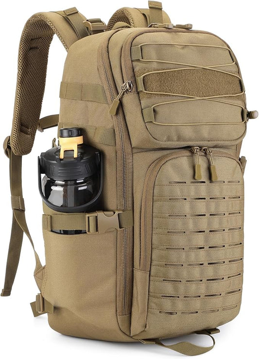 HUNTVP Tactical Backpack for Men 35L Military Backpack MOLLE 1000D Army Daypack by Huntvp