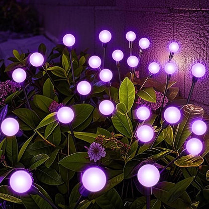 NBQQ Solar Garden Lights Outdoor, Waterproof Solar Powered Lights by NBQQ