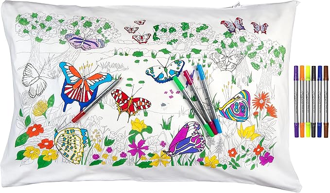 eatsleepdoodle - Coloring Pillowcase by eatsleepdoodle