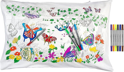 eatsleepdoodle - Coloring Pillowcase by eatsleepdoodle