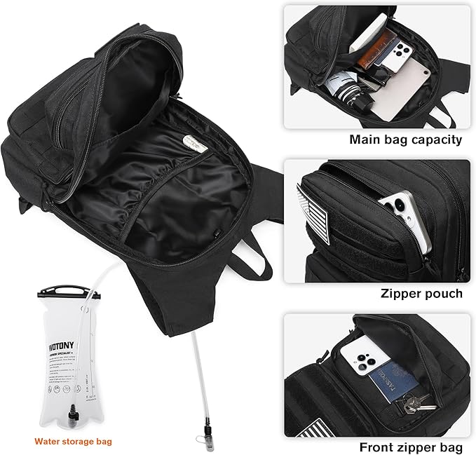 wotony Hydration Backpack with Water Bladder - Image 6