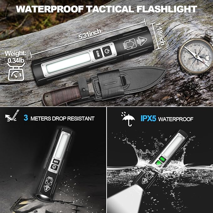Rechargeable Flashlights High Lumens - Image 3