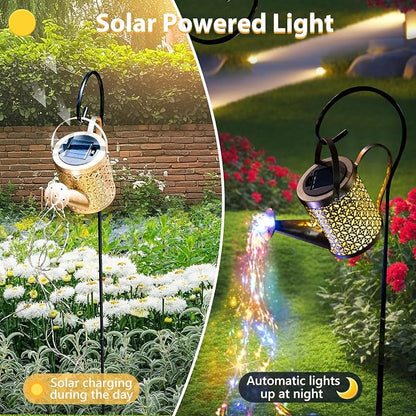SRNPMIU Solar Watering Can Light, Solar Yard Decorations Outdoor, Garden Decor - Image 3