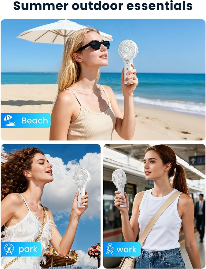HandFan 5200mAh Portable Handheld Fan - Image 8