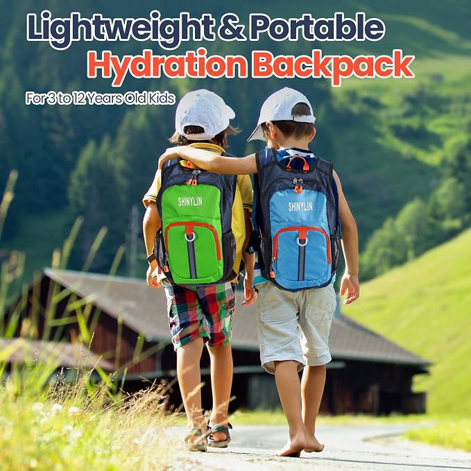 Shinylin 2 Pcs Kids Hydration Backpack - Image 7