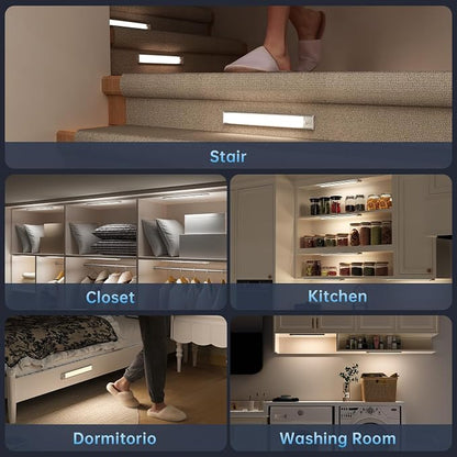 Under Cabinet Lighting, 74 LED 2200mAh Rechargeable, Motion Sensor Light - Image 8