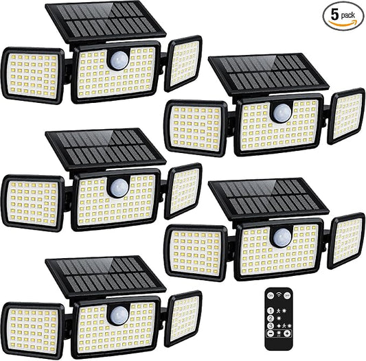 MIHANI Solar Lights Outdoor, Quick Charge Solar Motion Deck Lights Outdoor by MIHANI