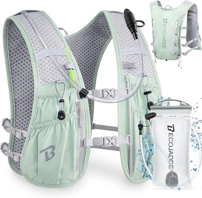 BECOJADDE Running Vest Hydration Backpack by BECOJADDE