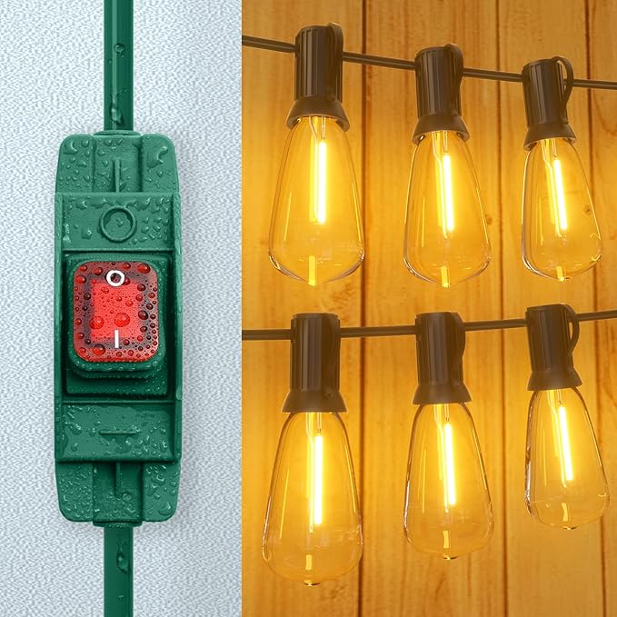 Outdoor Waterproof On/Off Switch Extension Cord, Heavy Duty 125v/250v SJTW Cord - Image 6