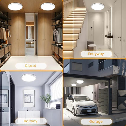 SunRider 12 Inch Rechargeable Motion Sensor LED Ceiling Light - Image 9