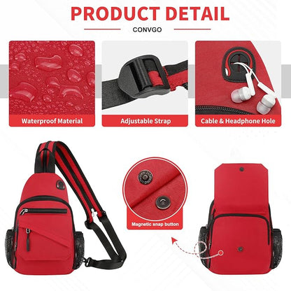 Small Crossbody Bag Casual Sling Bag - Image 6
