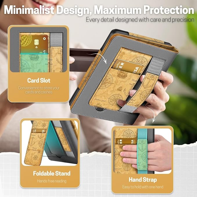 TNP Stand Case for Kindle Paperwhite 12th Generation 2024 / Kindle Colorsoft - Image 3