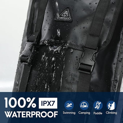 Haimont 100L Waterproof Backpack Large Roll Top Dry Backpacks Marine Dry Bags - Image 2