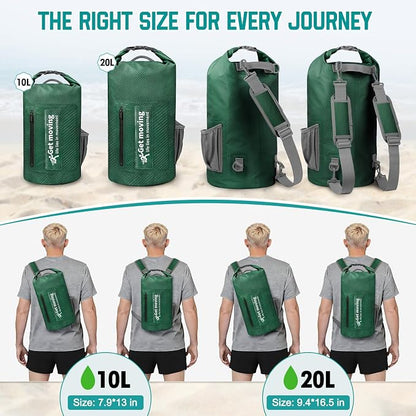 BKNOOU Dry Bag Waterproof Backpack - Image 8